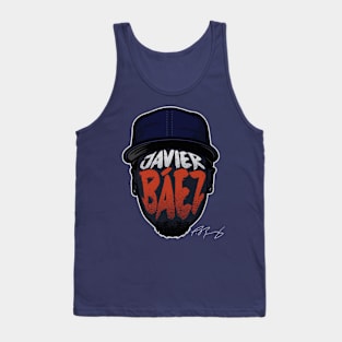 Javier Baez Detroit Player Silhouette Tank Top